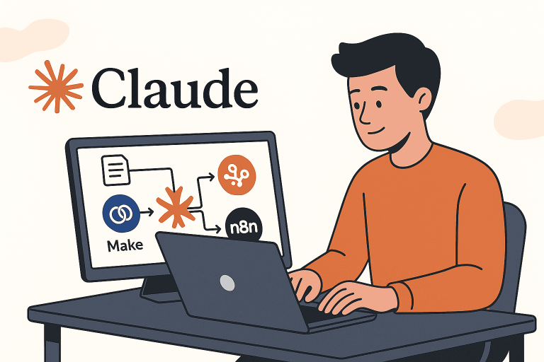 Claude Automation Blueprints for Make and n8n